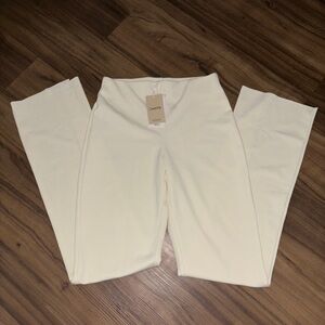 Mango Women’s Side Slit Flowy Pants